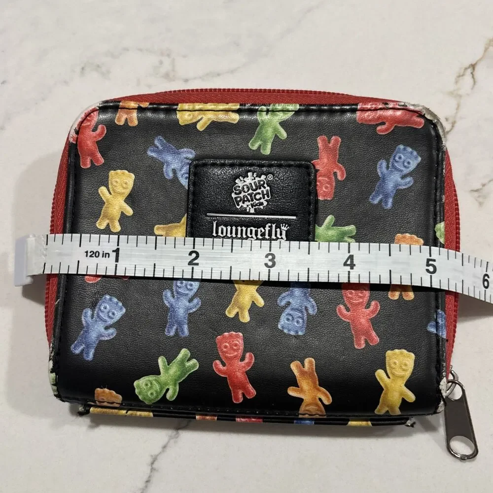 Vegan Faux Leather Loungefly Sour Patch Kid Wallet